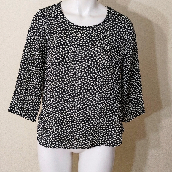 (5 for $20) Forever 21 black and cream size S. - Picture 1 of 4